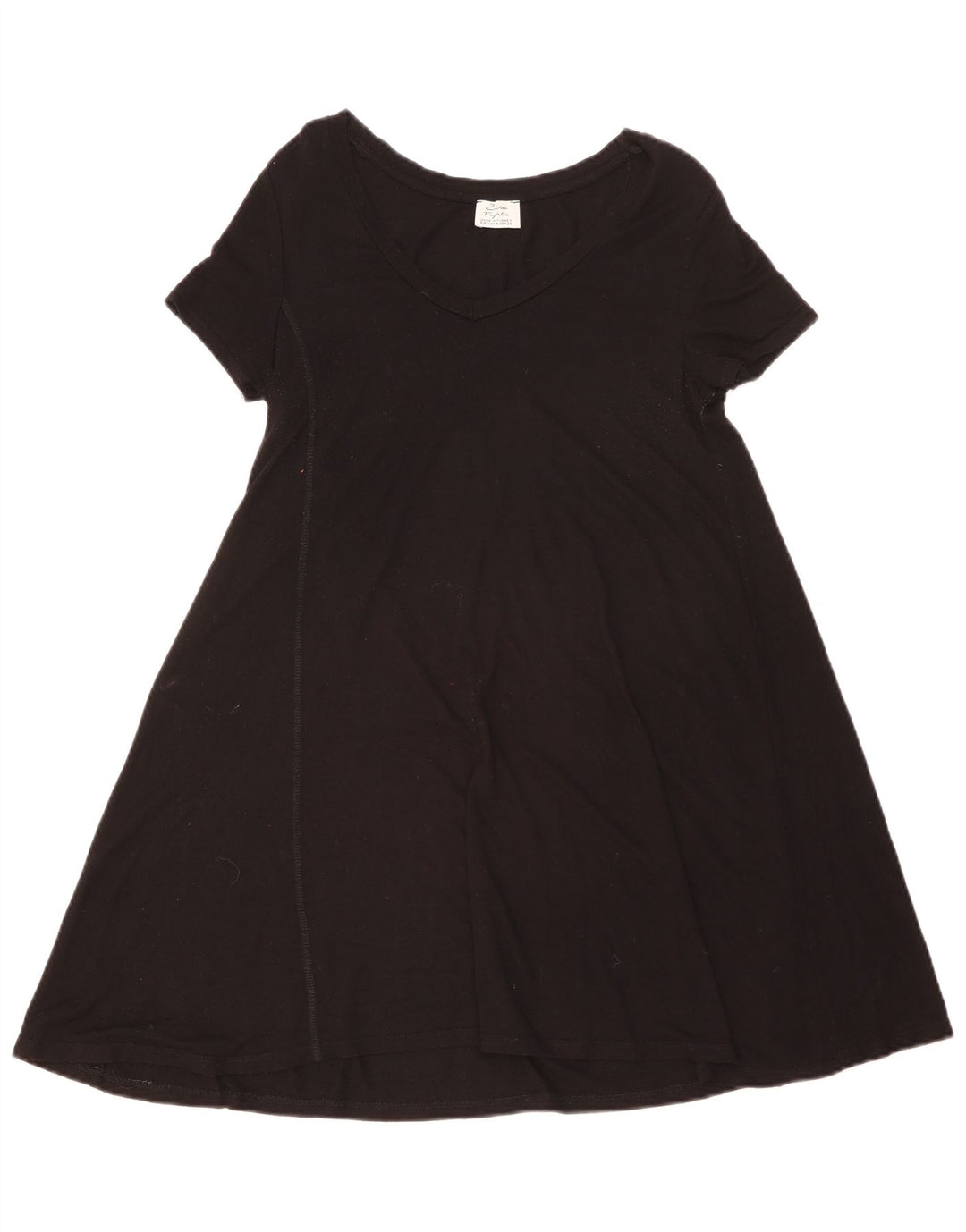 Zara Femme Robe Trapèze Trafaluc Petit Noir