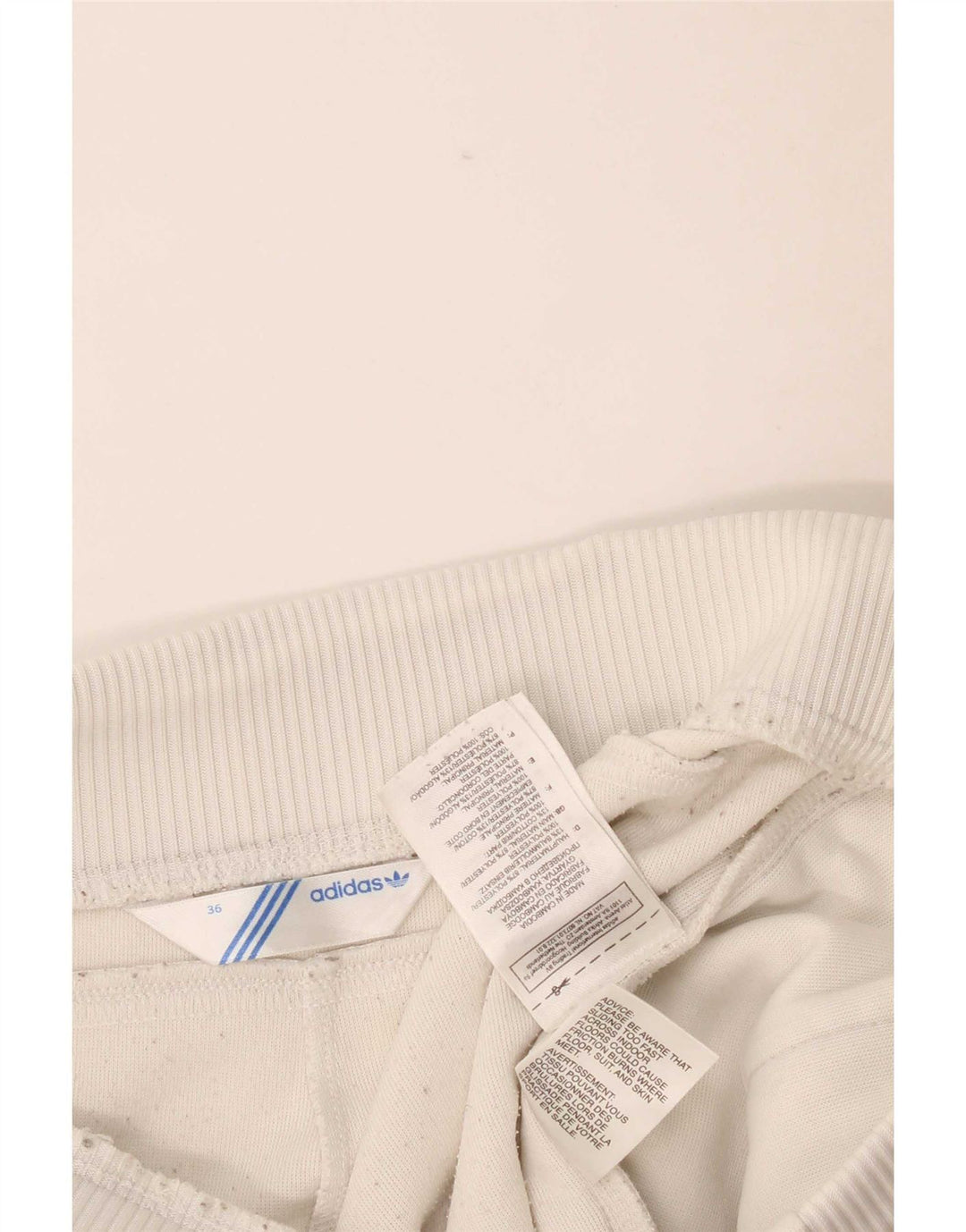 Adidas Træningsdragtsbukser til kvinder EU 36 Small White Polyester