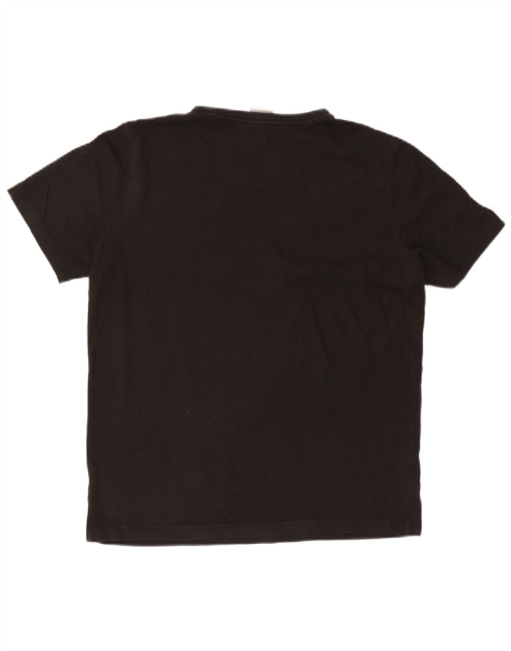 T-shirt da uomo Puma Top in cotone nero medio