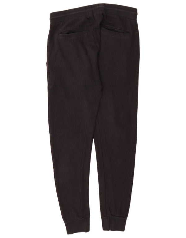Zara Pantalon de survêtement pour femme Joggers UK 14 Large Bleu marine Coton