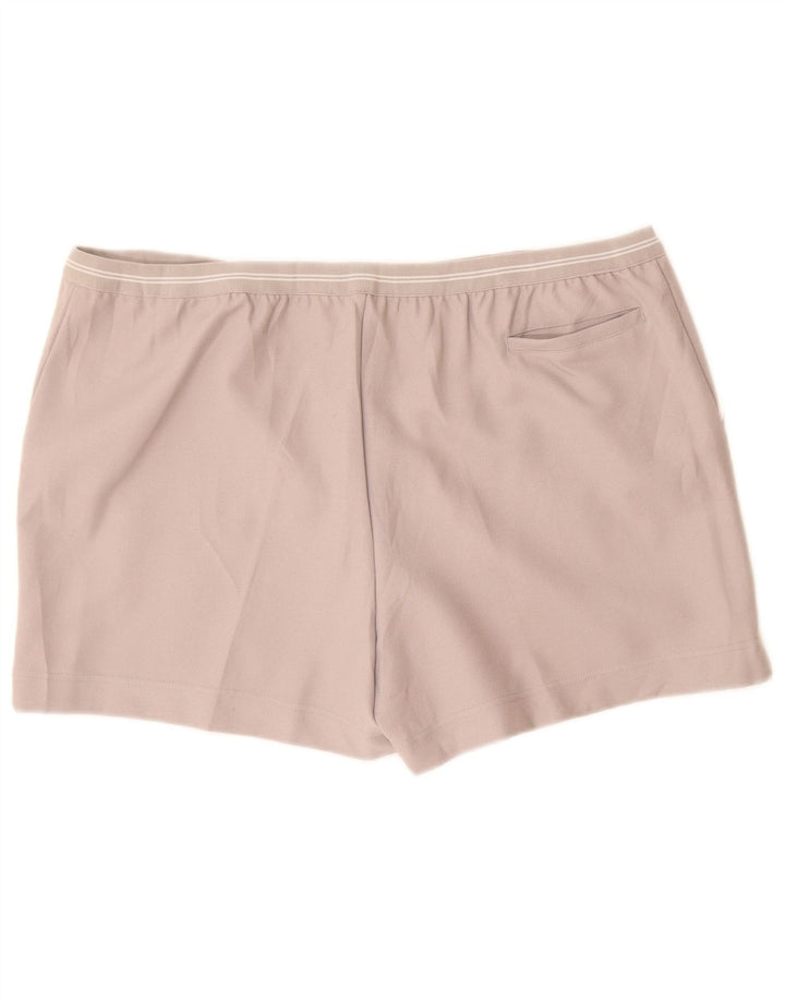 F.LLI Campagnolo Womens Chino Shorts W40 2XL Grey Polyester