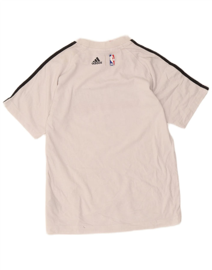 Adidas Boys Graphic T-Shirt Top 13-14 Years White