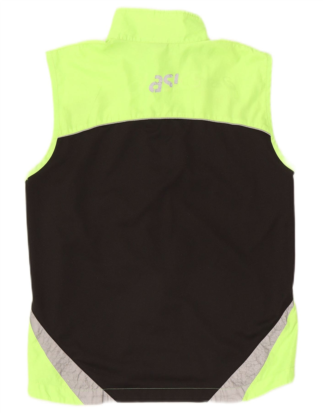 Jachetă de trening fără mâneci pentru bărbați Asics, verde mică, color block