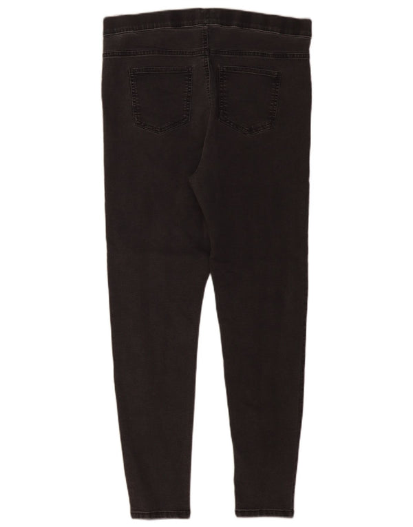 Marks & Spencer Damen Jegging-Jeans UK 14 Large W34 L28 Graue Baumwolle