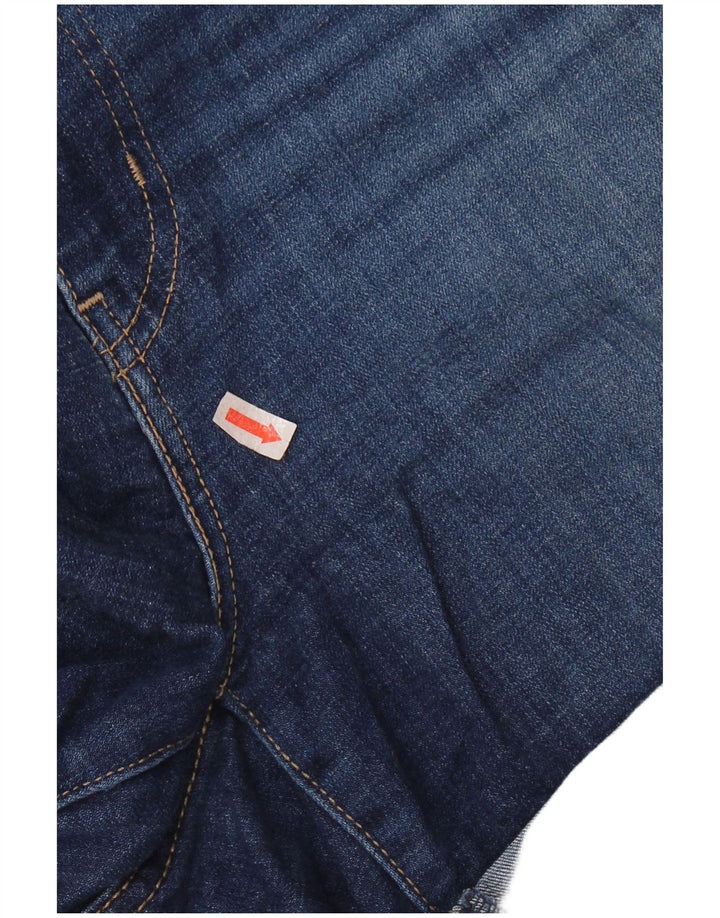 Pantaloncini di jeans da donna LEVI'S W32 grandi in cotone blu