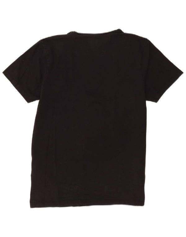 Jack & Jones T-Shirt Homme Haut Large Noir Coton