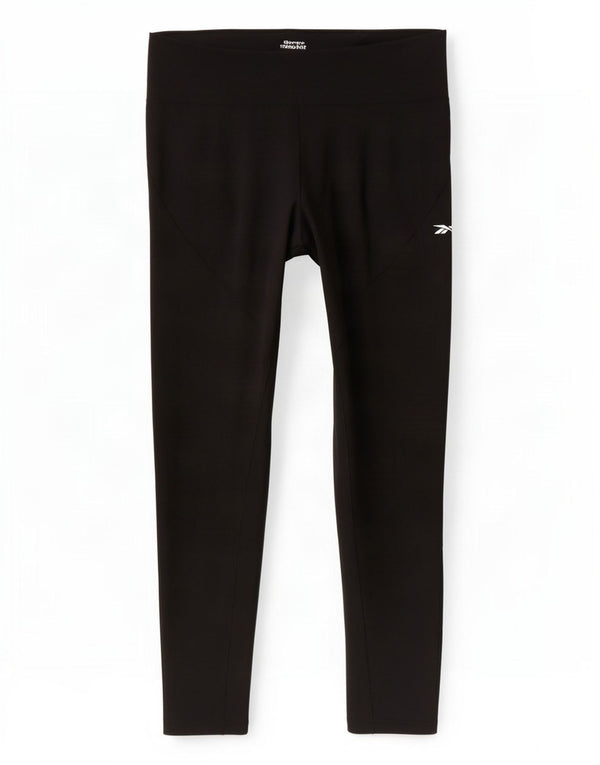 Leggings Reebok Donna Crop UK 20/22 XL Neri