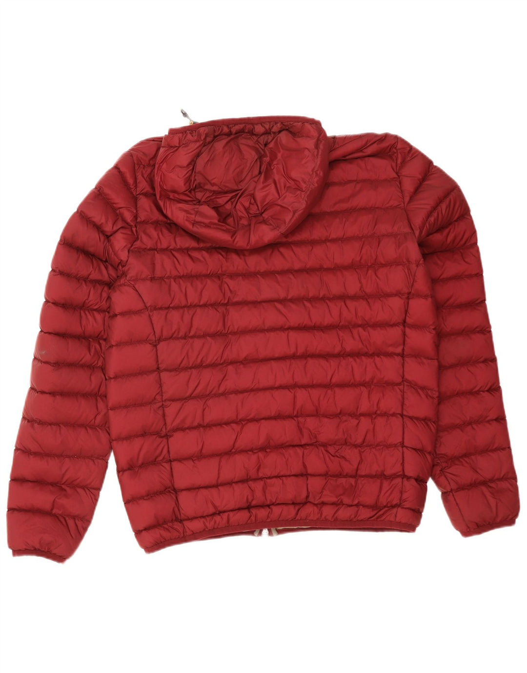 Ciesse Piumini Mens Hooded Padded Jacket EU 50 Medium Burgundy