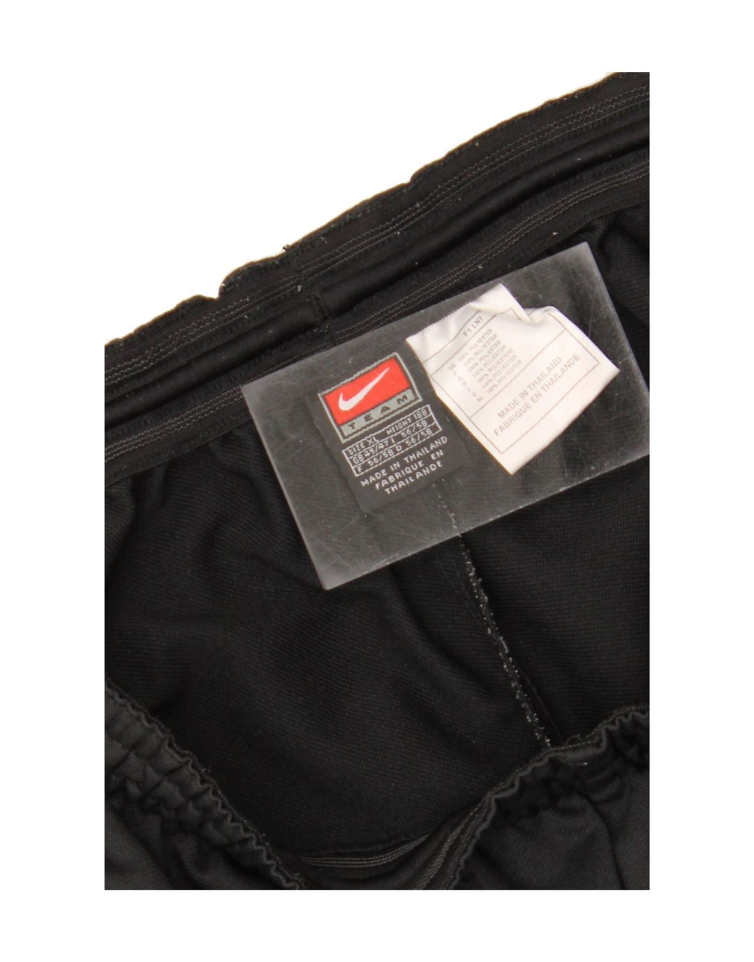NIKE Mens Sport Shorts XL  Black Polyester Vintage Nike and Second-Hand Nike from Messina Hembry 