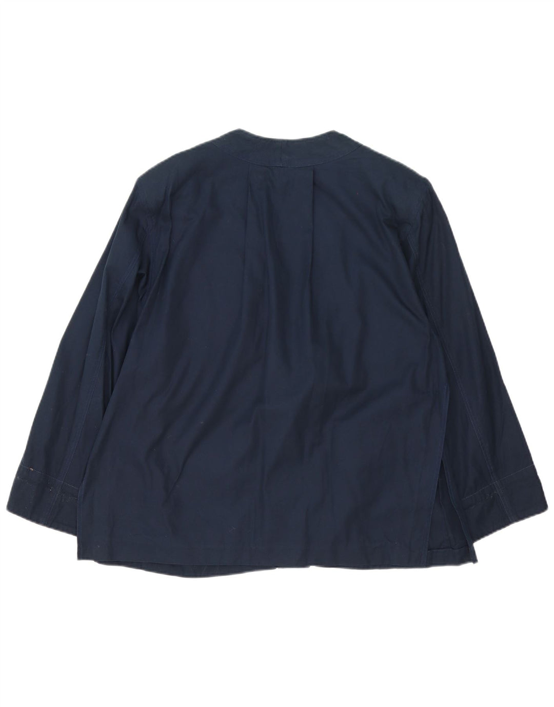 Veste utilitaire femme vintage UK 16 Grand colorblock bleu marine