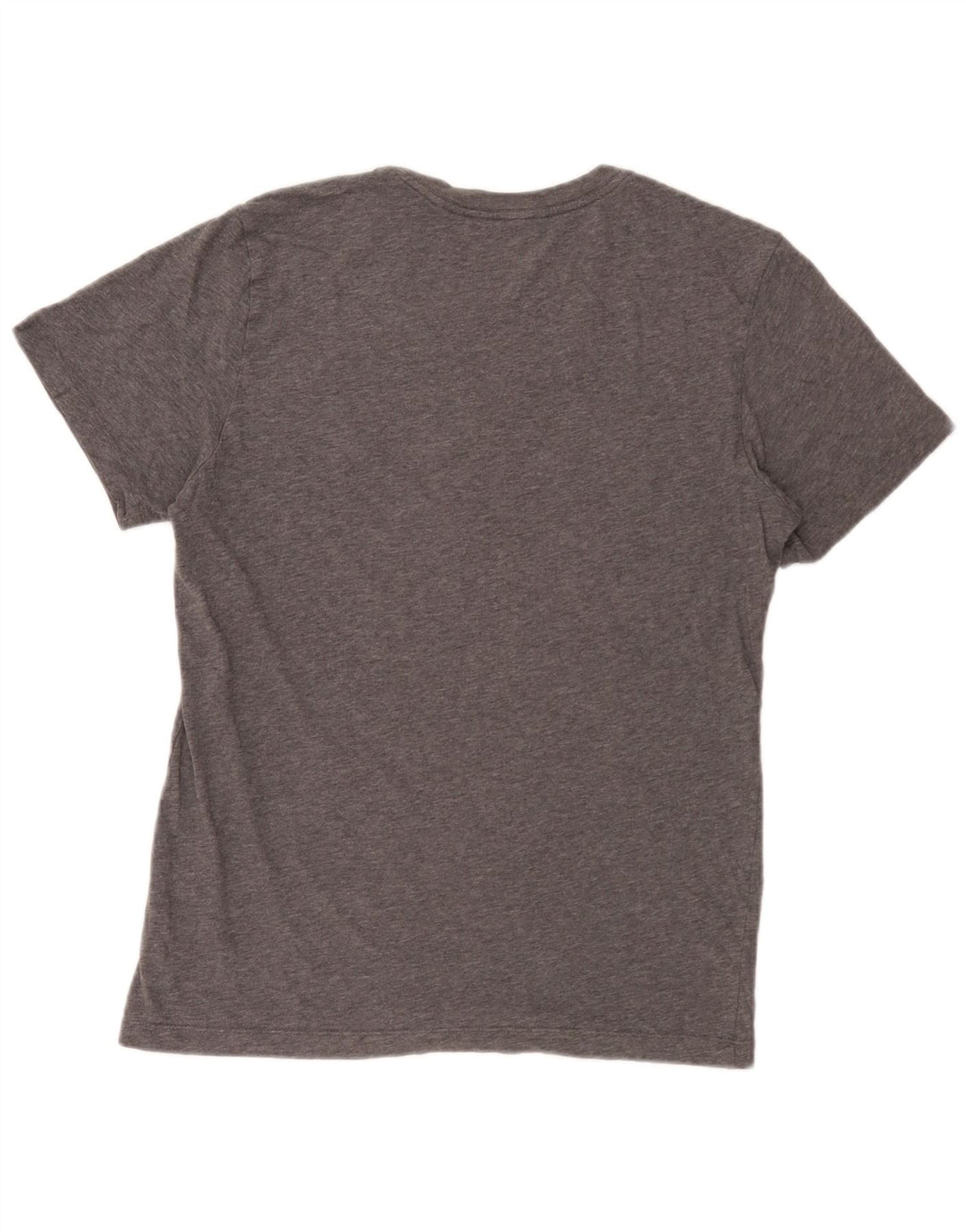 Nike Mens Dri Fit Graphic T-Shirt Top Small Grey Cotton