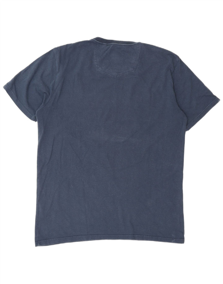 Fat Face Herren-T-Shirt mit VW-Grafik, Mittelgroßes marineblaues Polyester