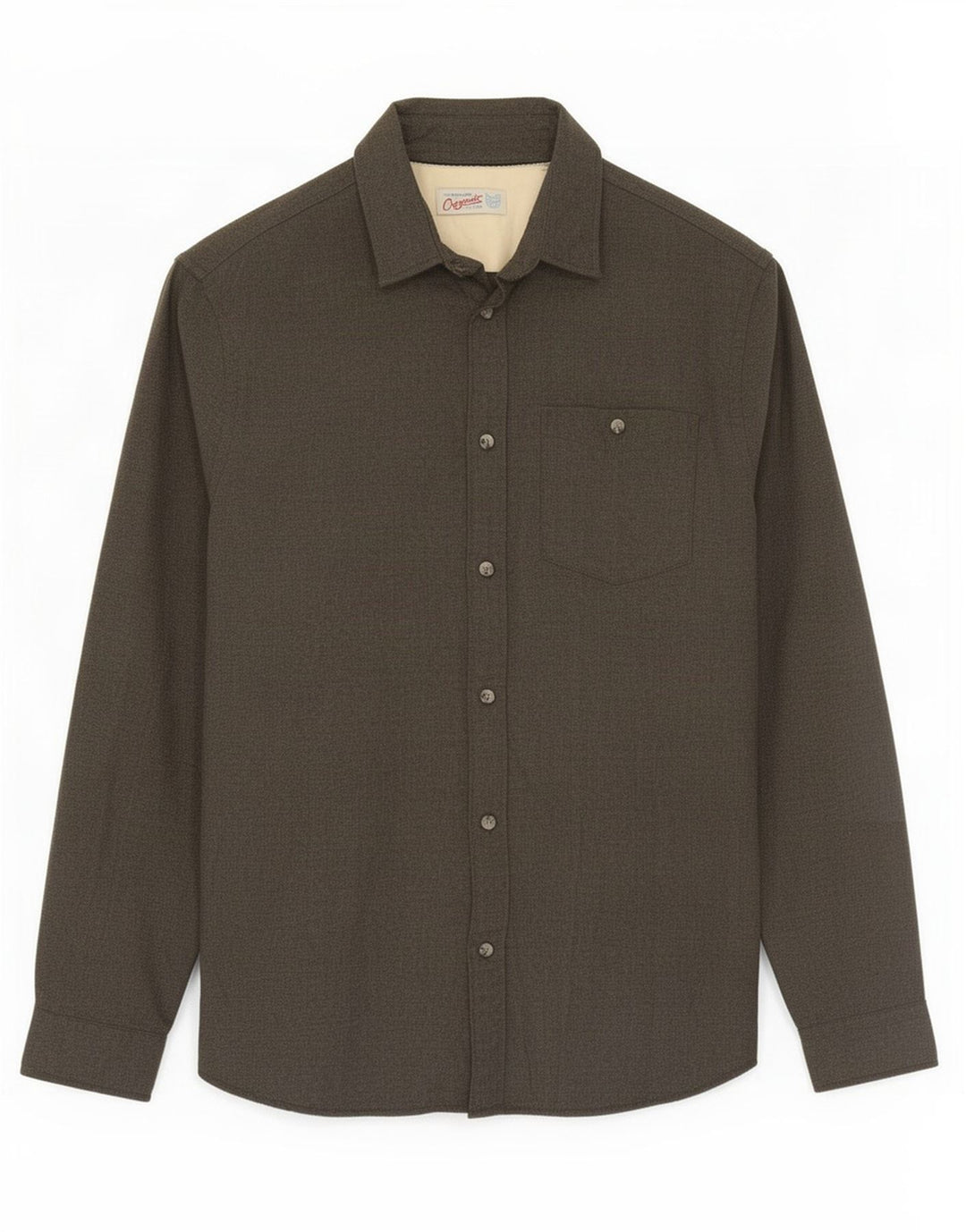 Jack & Jones Mens Flannel Shirt Medium Grey Cotton