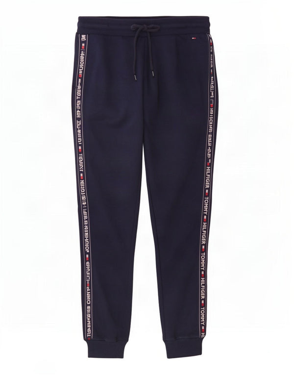 Tommy Hilfiger Damen-Trainingsanzug mit Grafik, Jogginghose, UK 6, XS, Marineblau