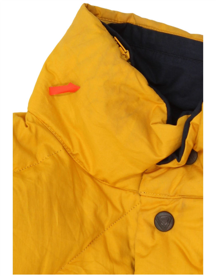 DOLOMITE Herre Vendbar polstret jakke UK 42 XL Gul Bomuld