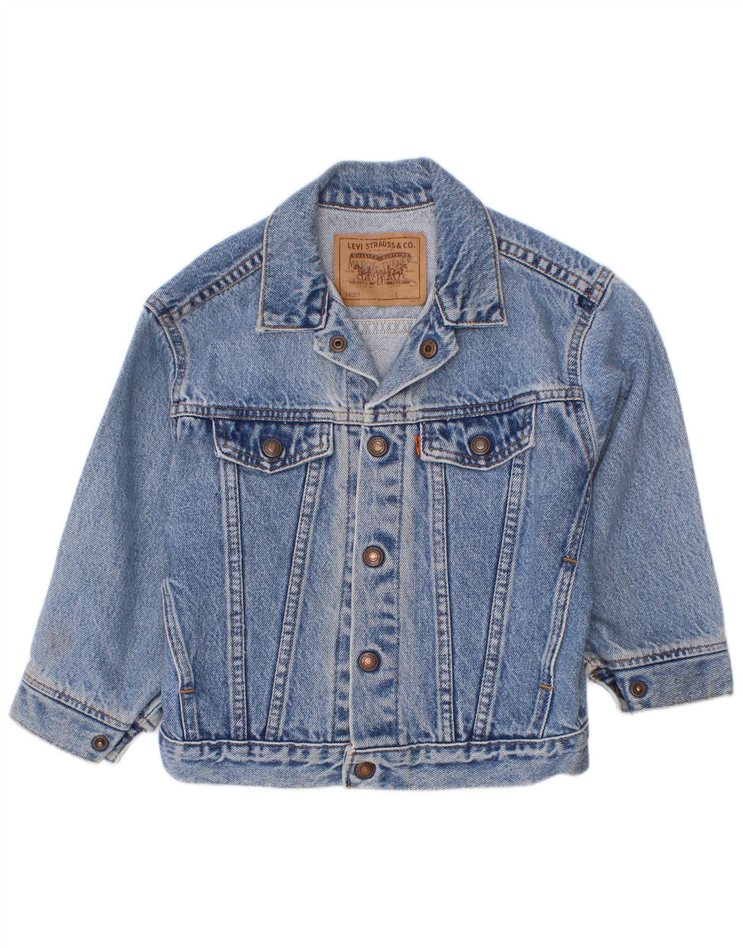 Levi's Boys denimjakke 4-5 år blå