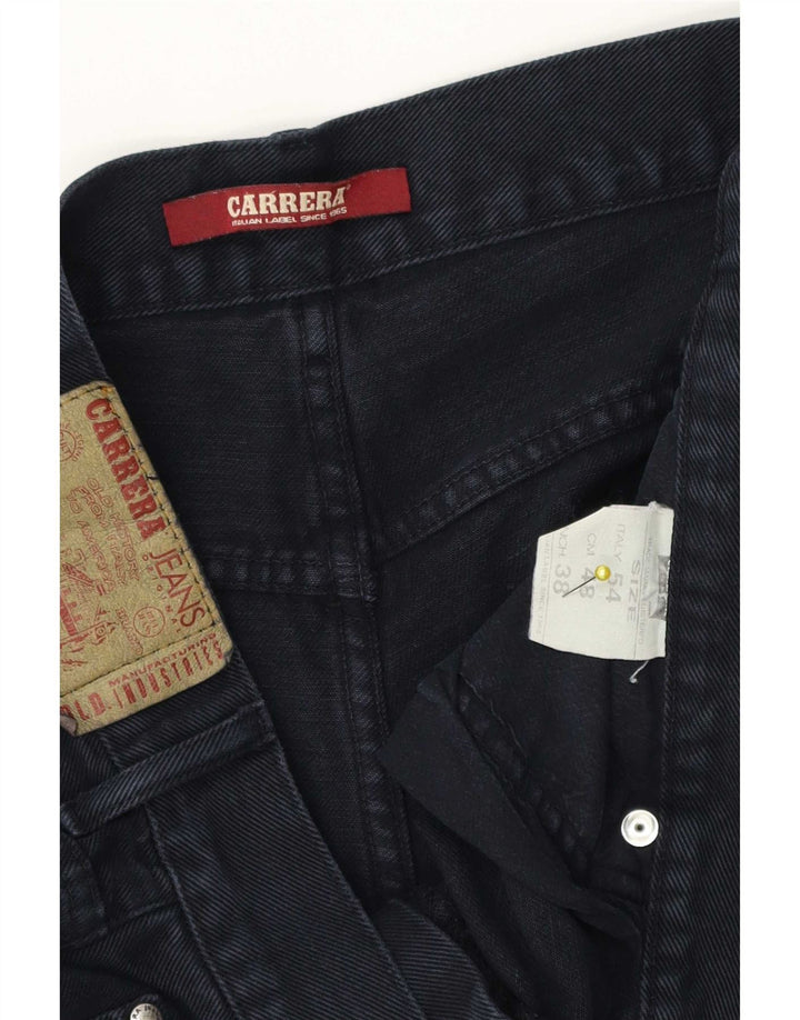 Jeans dritti da uomo Carrera W38 L30 cotone blu navy