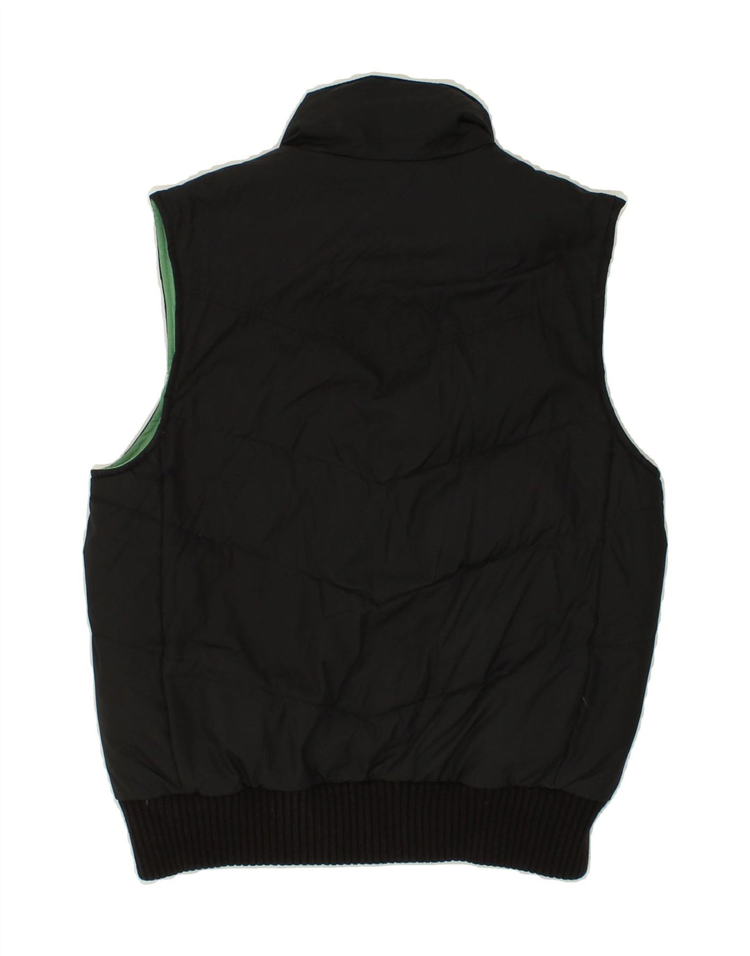 GAP Womens Padded Gilet UK 10 Small Black Polyester Vintage Gap and Second-Hand Gap from Messina Hembry 