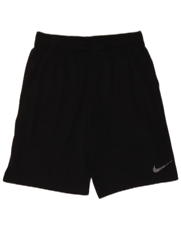 Pantaloncini sportivi Nike Dri Fit da uomo piccoli in poliestere nero