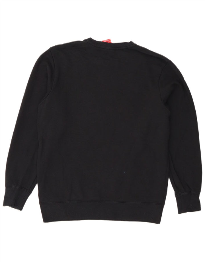 Nike Mens Graphic Sweatshirt Jumper XS Black Cotton