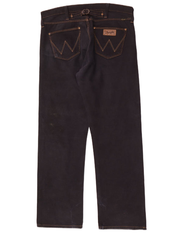 Мужские прямые джинсы Wrangler Casey W36 L34, черный хлопок