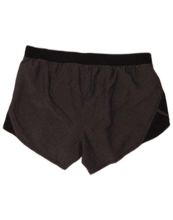 Pantaloncini sportivi Under Armour da donna Heat Gear UK 14 Colorblock grigio medio