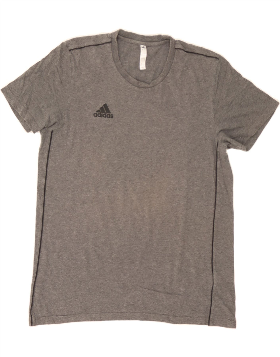 ADIDAS Mens T-Shirt Top Large Grey Cotton Vintage Adidas and Second-Hand Adidas from Messina Hembry 