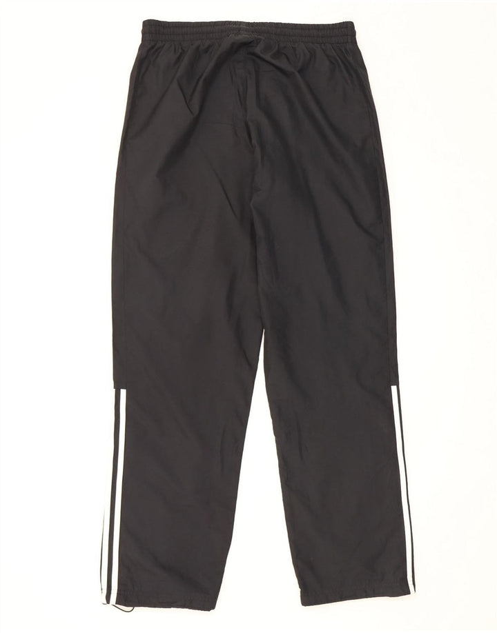 Adidas Mens Tracksuit Trousers UK 38/40 Medium Black Polyester