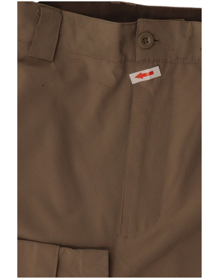 Mountain Warehouse Mens Cargo Shorts W38 XL Beige Polyester