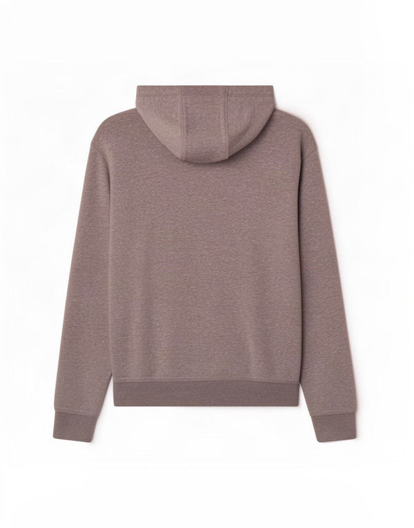 Tommy Hilfiger Mens Graphic Hoodie Jumper Small Grey Flecked Cotton
