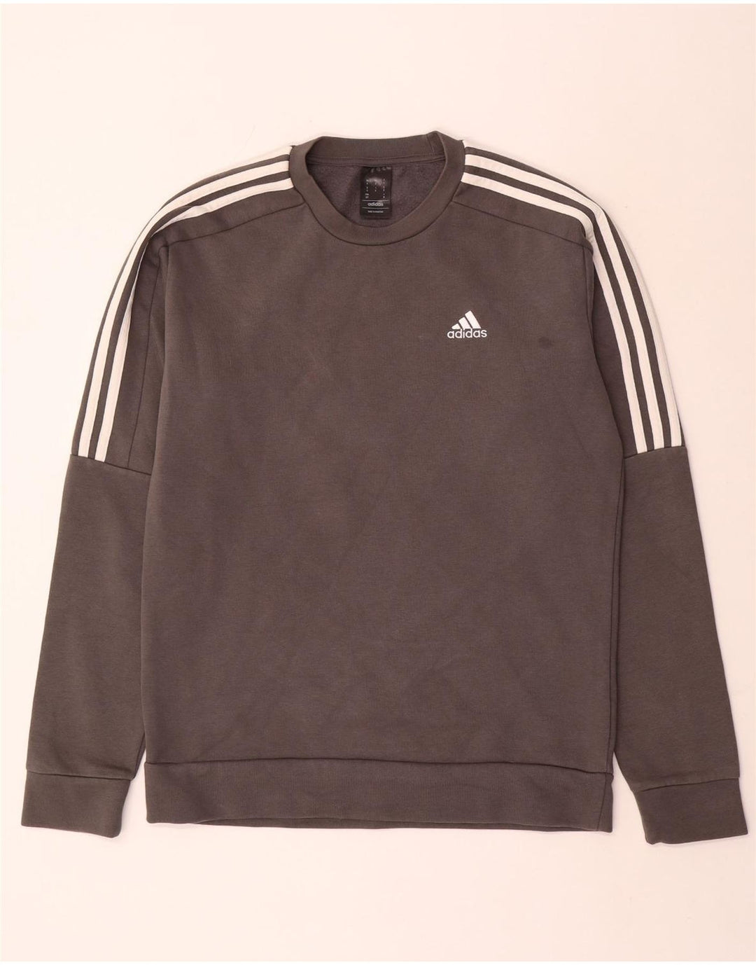 Felpa da uomo Adidas Maglione piccolo grigio