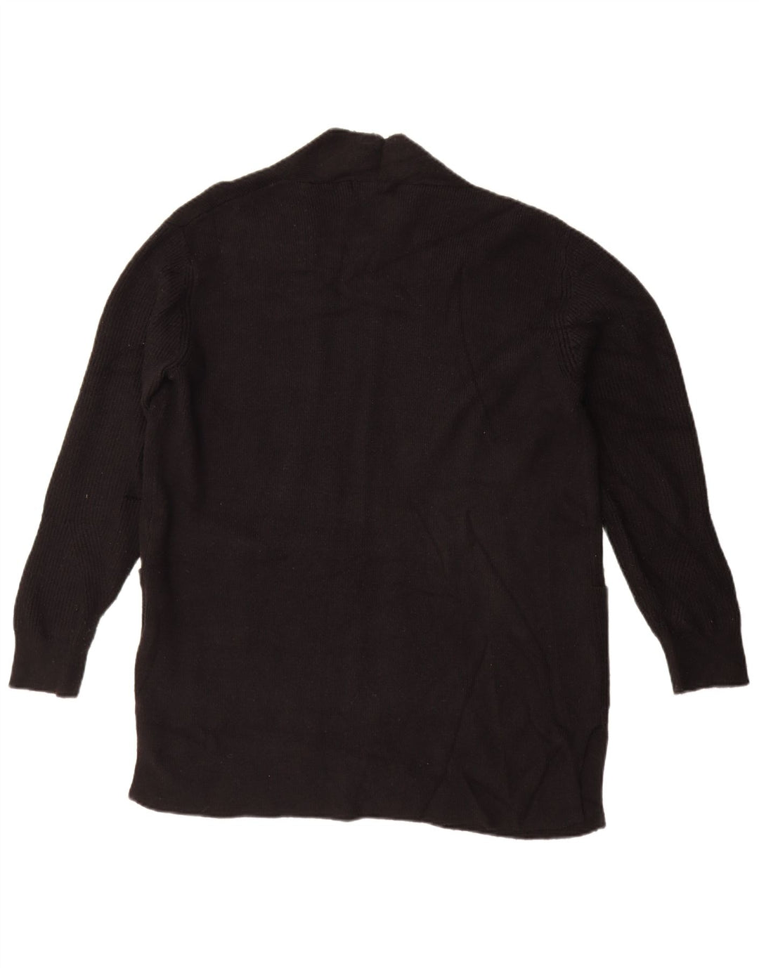 Marks & Spencer Pull cardigan ouvert surdimensionné pour femme UK 14 Large Noir