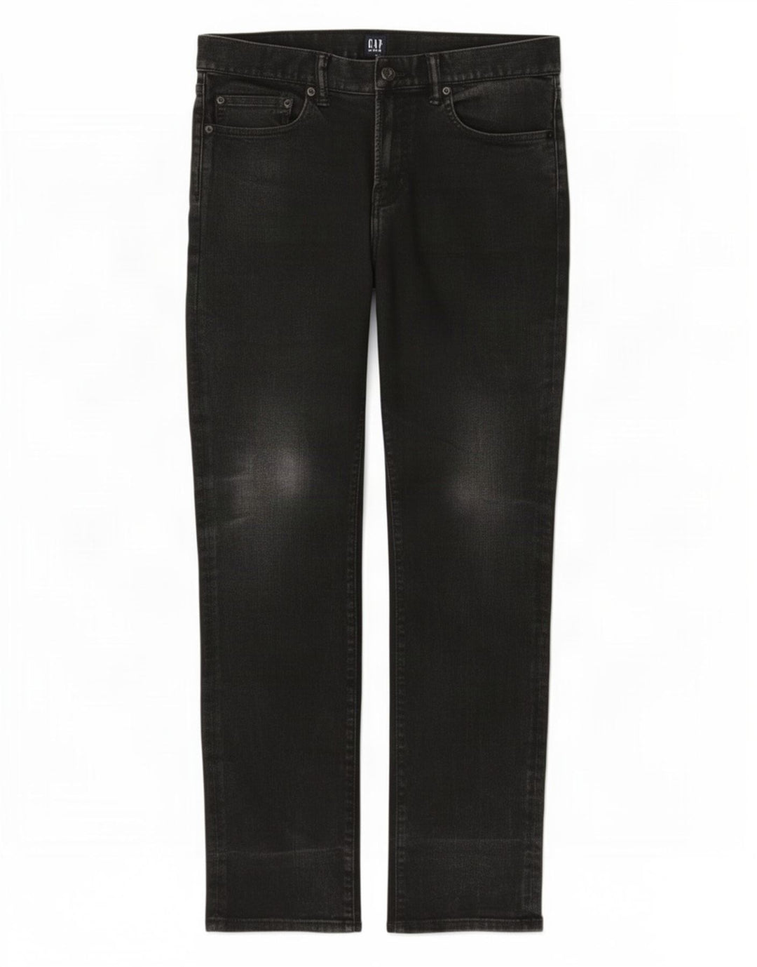 Gap Mens Straight Jeans W32 L32 Black Cotton
