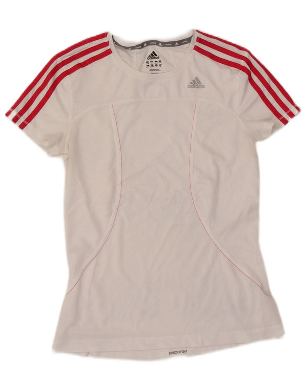 Tricou pentru alergare Adidas pentru femei Top UK 8/10 Small White