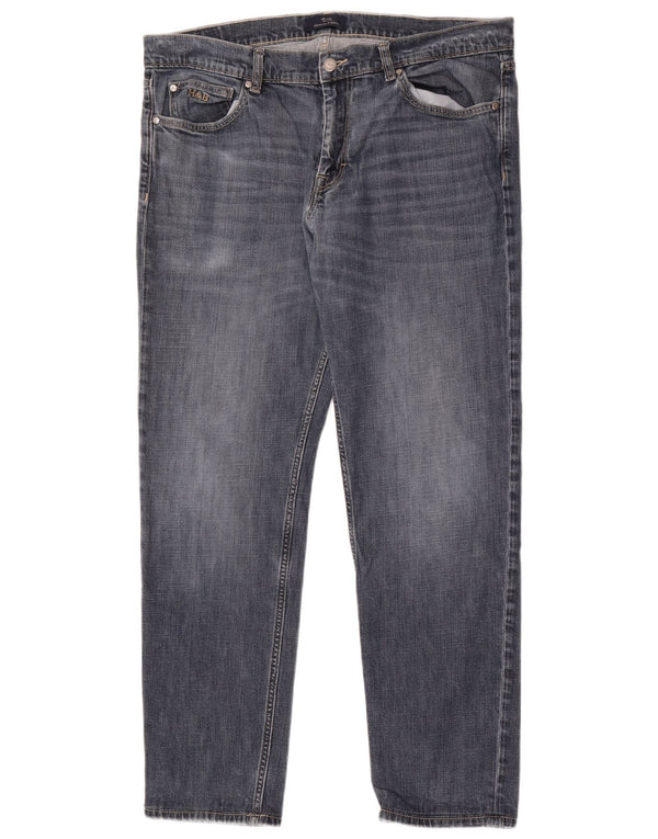 Harmont & Blaine Mens Slim Jeans W36 L31 Azul Algodão