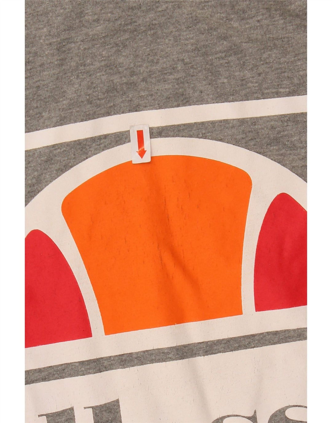 Ellesse T-Shirt Graphique Homme Petit Gris Coton