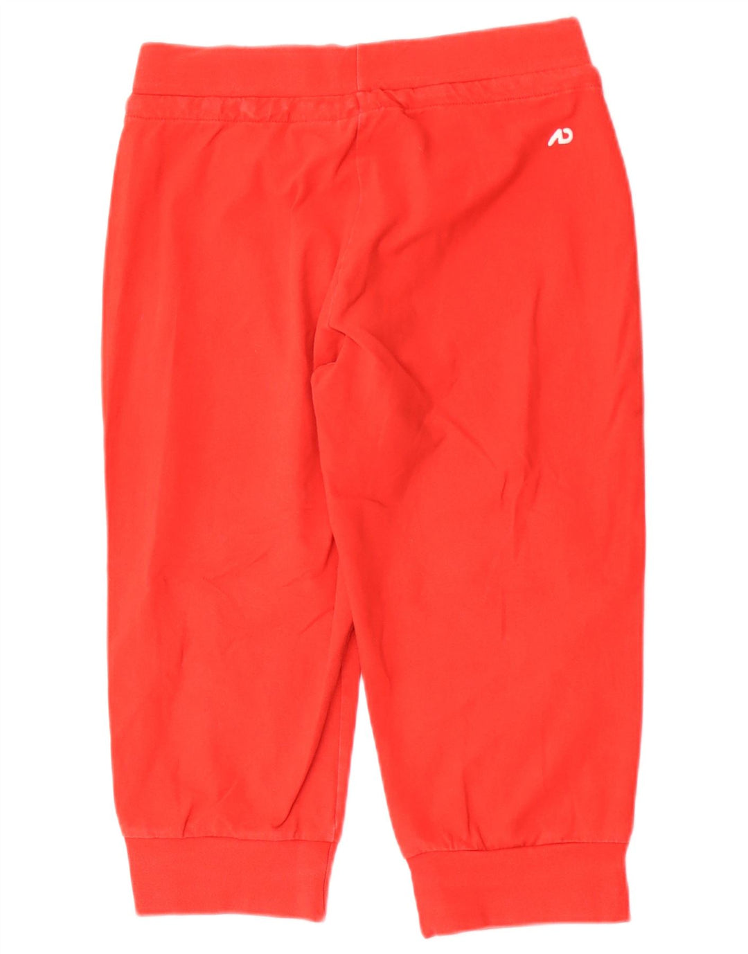 Nike Womens Bermuda Sport Shorts UK 12 Medium Red Cotton