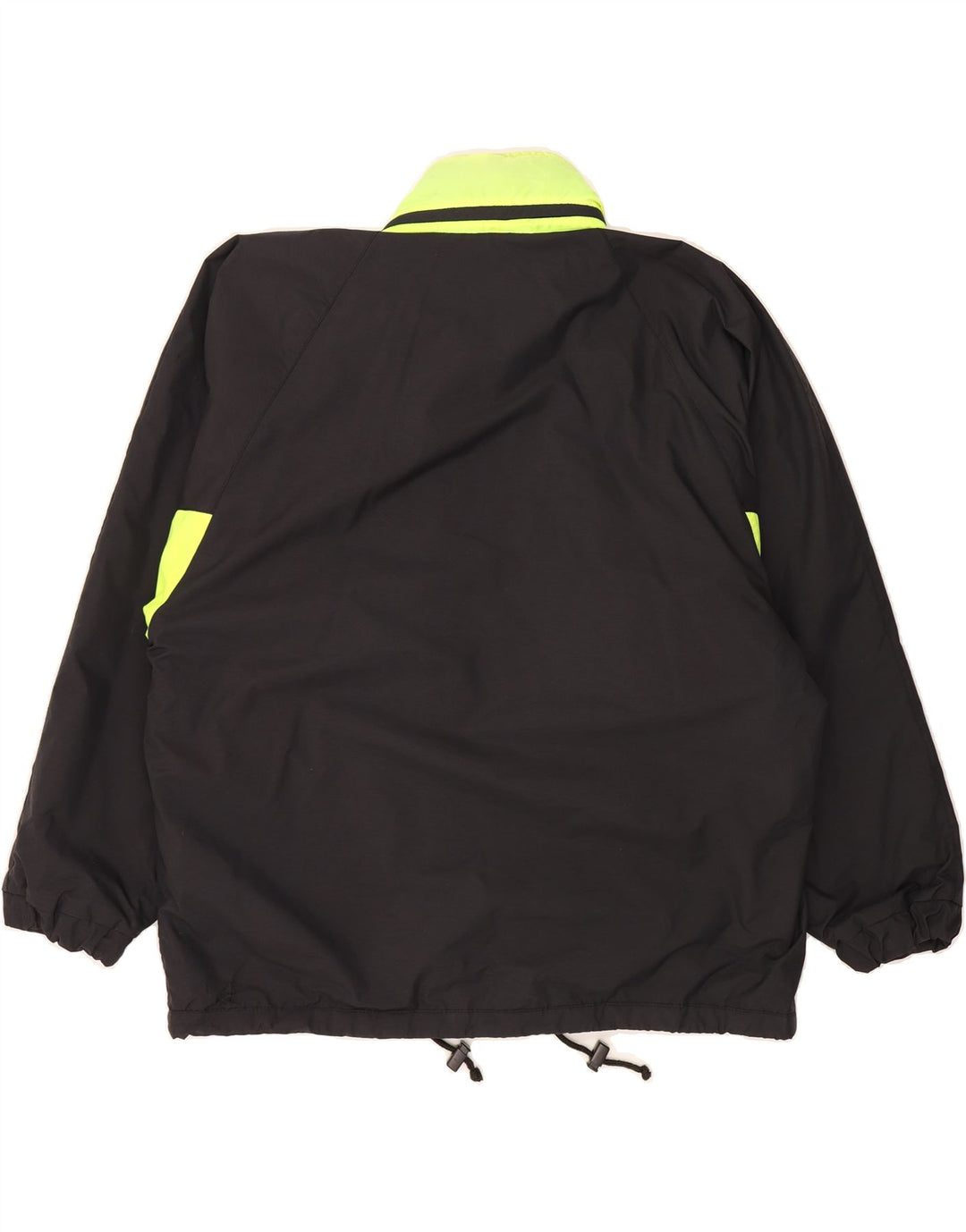 AESSE Mens Windbreaker Jacket UK 38 Medium Black Vintage Aesse and Second-Hand Aesse from Messina Hembry 