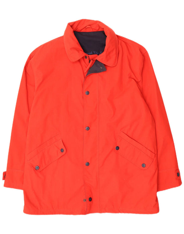 Giacca a vento da uomo Green Leaves UK 42 XL Poliestere rosso