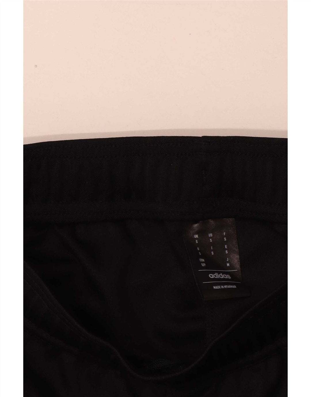 Adidas Mens Aeroready Tracksuit Trousers Small Black Polyester