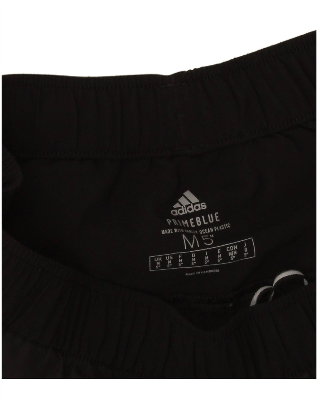 Мужские спортивные шорты Adidas средние черные
