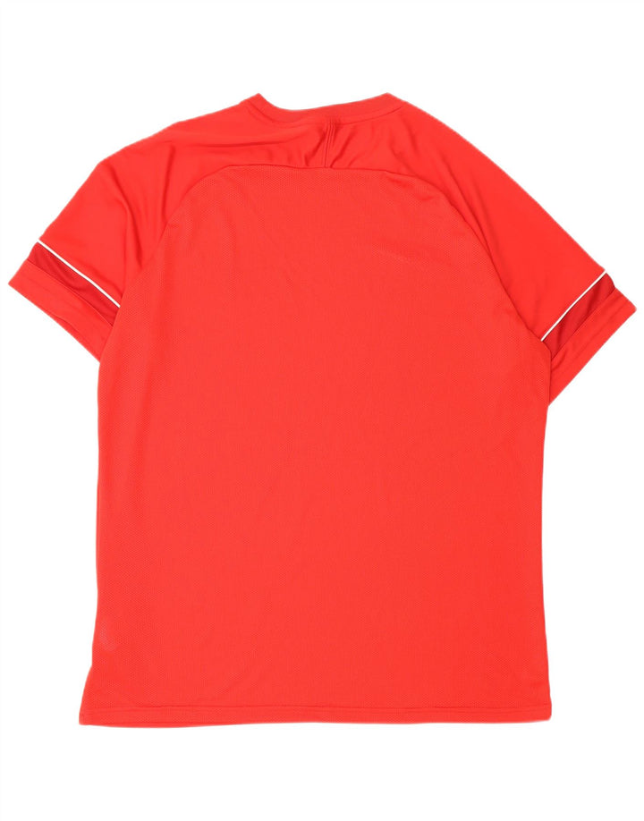 Nike Mens Dri Fit T-Shirt Top XL Red Polyester