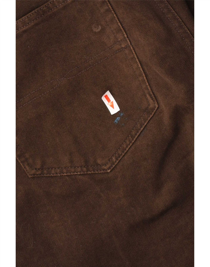 Pantaloni casual regolari da uomo Gant W36 L32 in cotone marrone