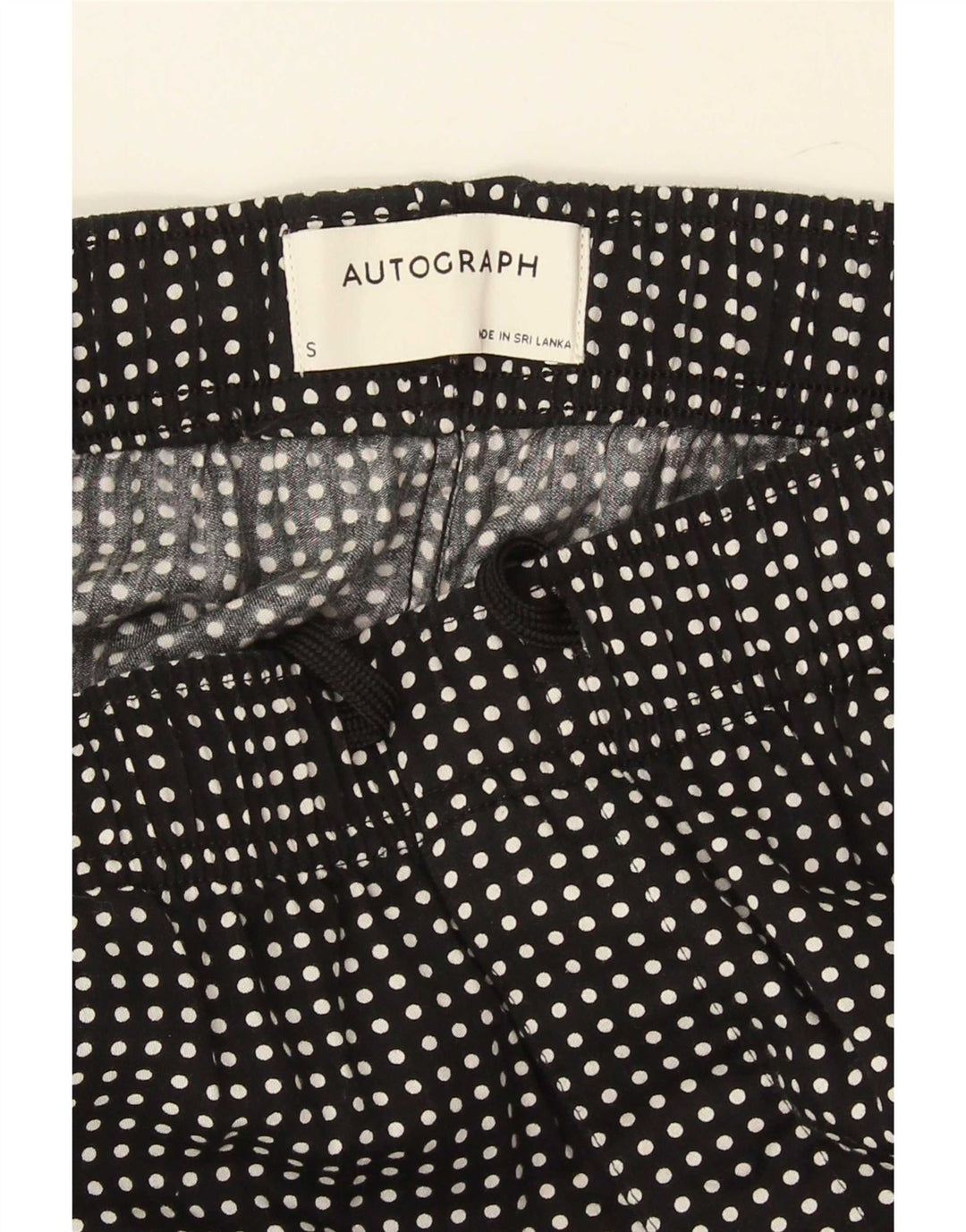 Marks & Spencer Womens Autograph Casual Trousers Small W26 L29 Black