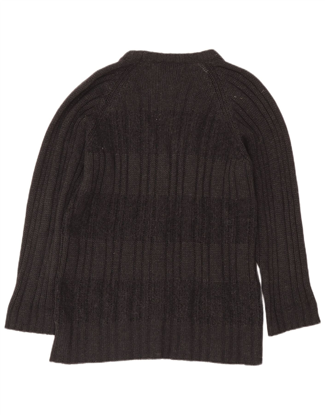 Les Copains Dame Cardigan Sweater UK 14 Medium Grey Uld