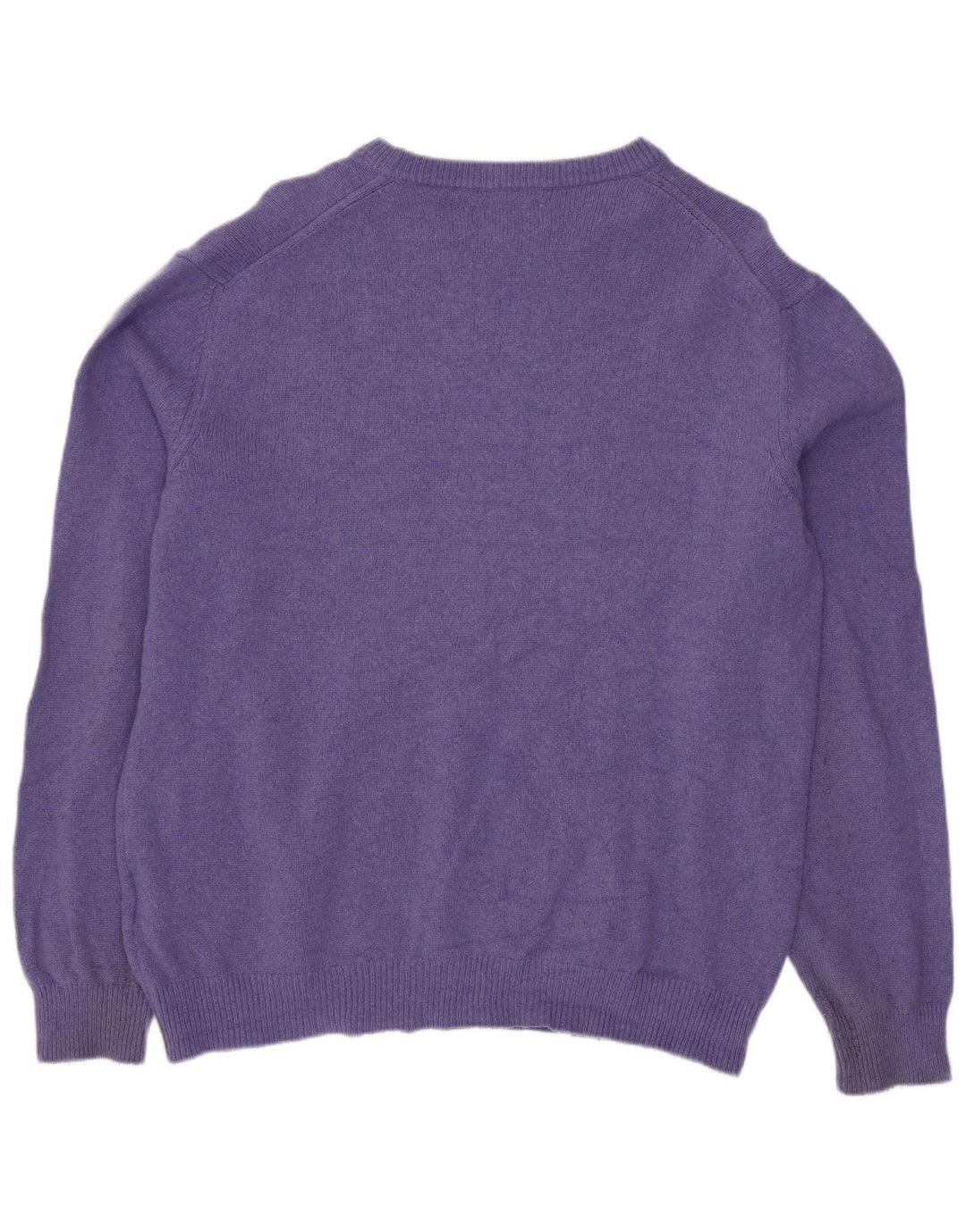 Marlboro Classics Herre Boat Neck Jumper Sweater Stor Lilla Uld
