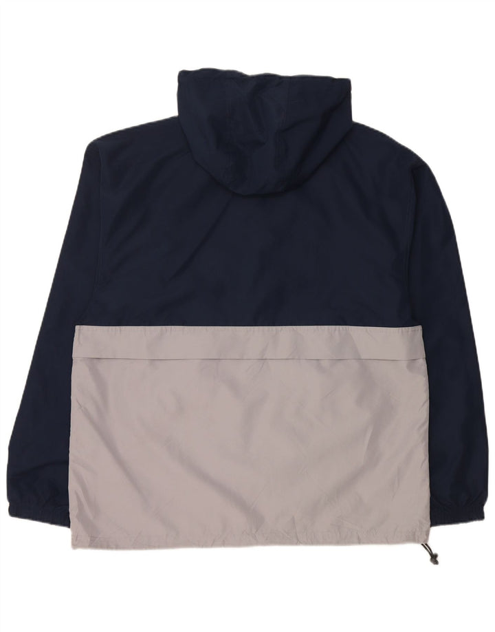 Champion Mens Graphic Tracksuit Top Jacket Medium Navy Blue