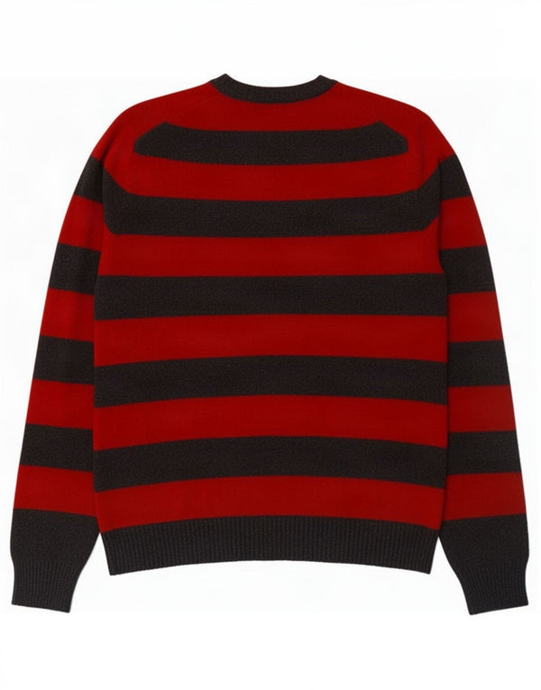 Gap herre rund hals sweater lille rød stribet bomuld