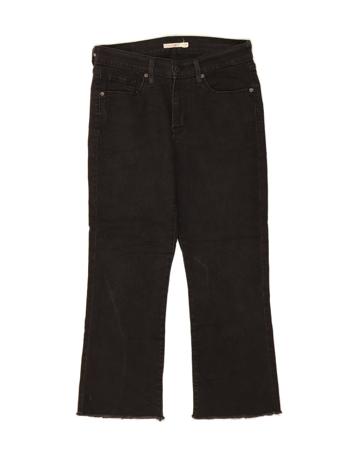 LEVI'S Womens Classic Fit Bootcut Jeans US 8 Medium W32 L25 Black Classic Vintage Levi's and Second-Hand Levi's from Messina Hembry 