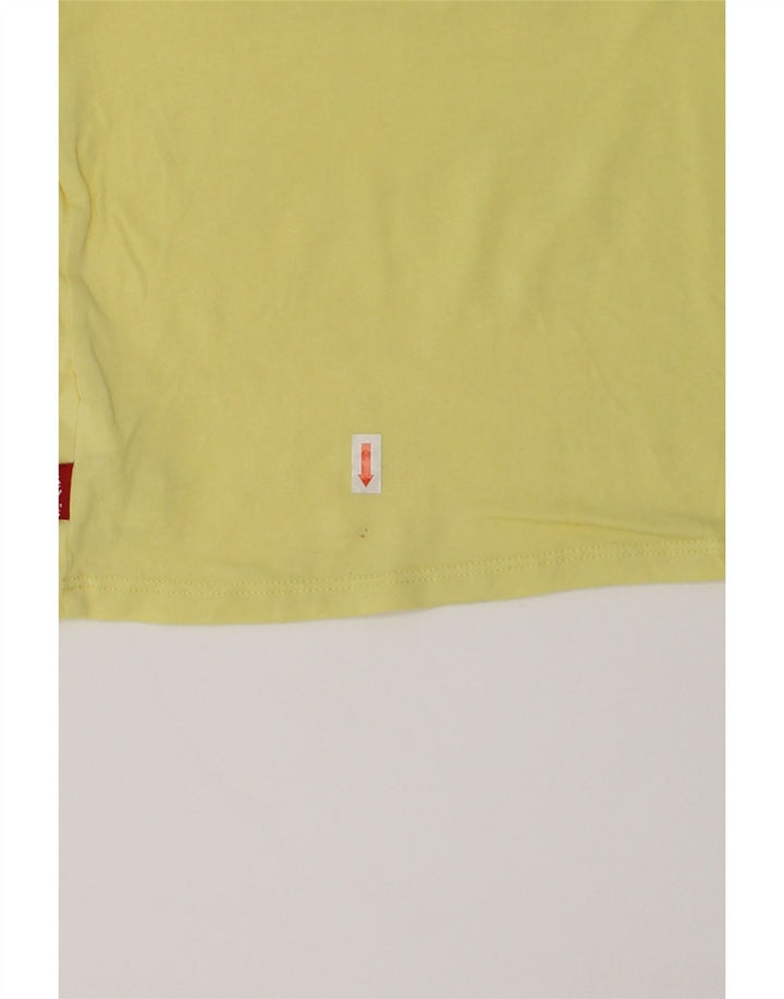 LEVI'S Girls Graphic T-Shirt Top 3-4 Years Yellow Modal | Vintage Levi's | Thrift | Second-Hand Levi's | Used Clothing | Messina Hembry 